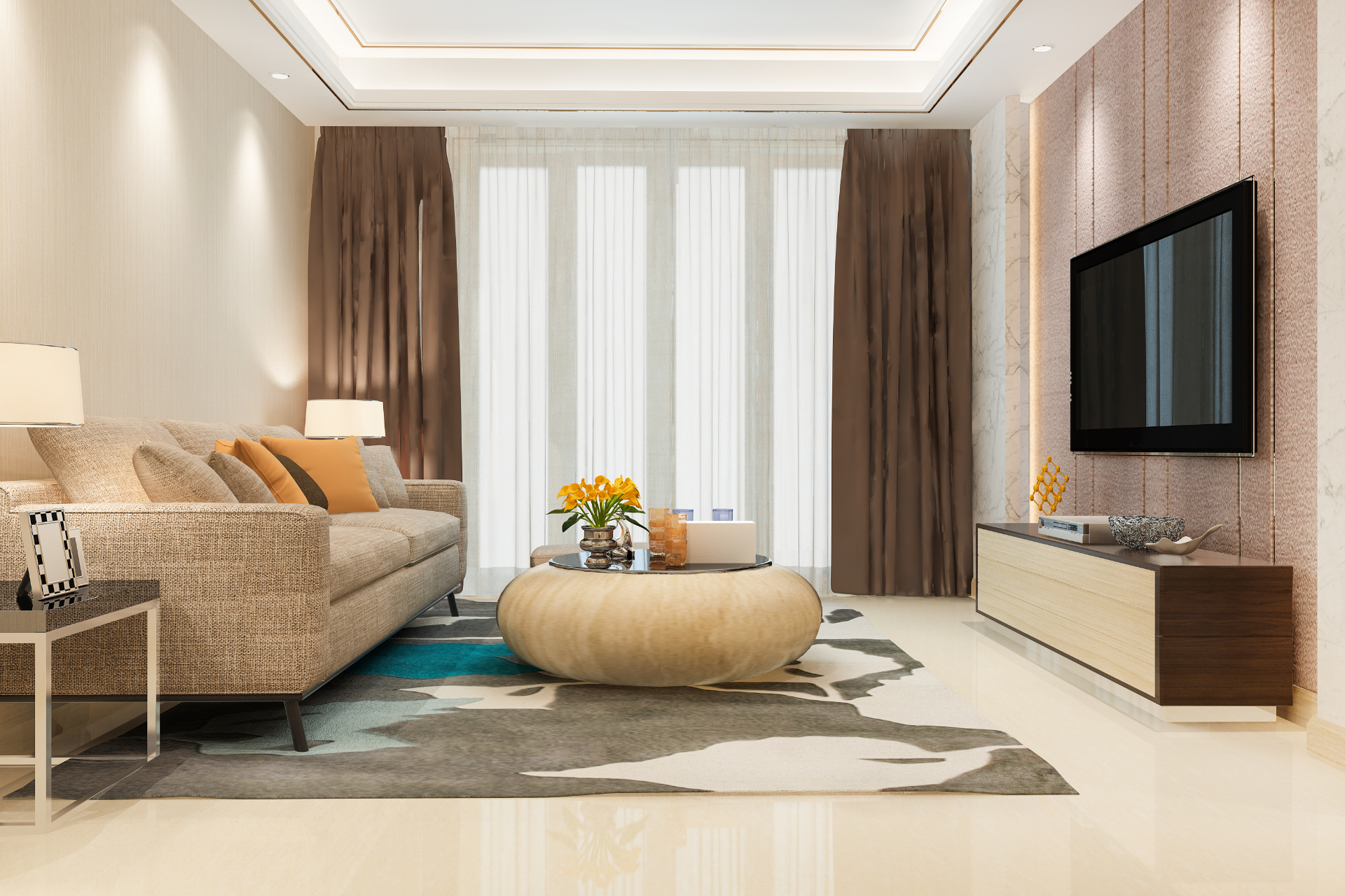 Salon premium meublé